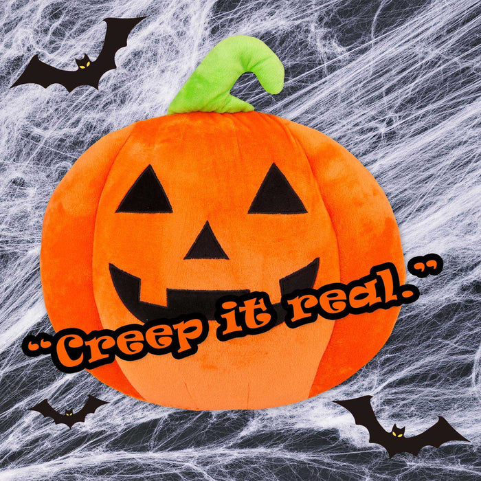 Pumpkin Wall Decoration Halloween Themed 34cm x 34cm Orange X 1