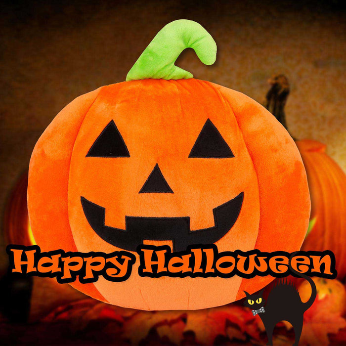 Pumpkin Wall Decoration Halloween Themed 34cm x 34cm Orange X 1