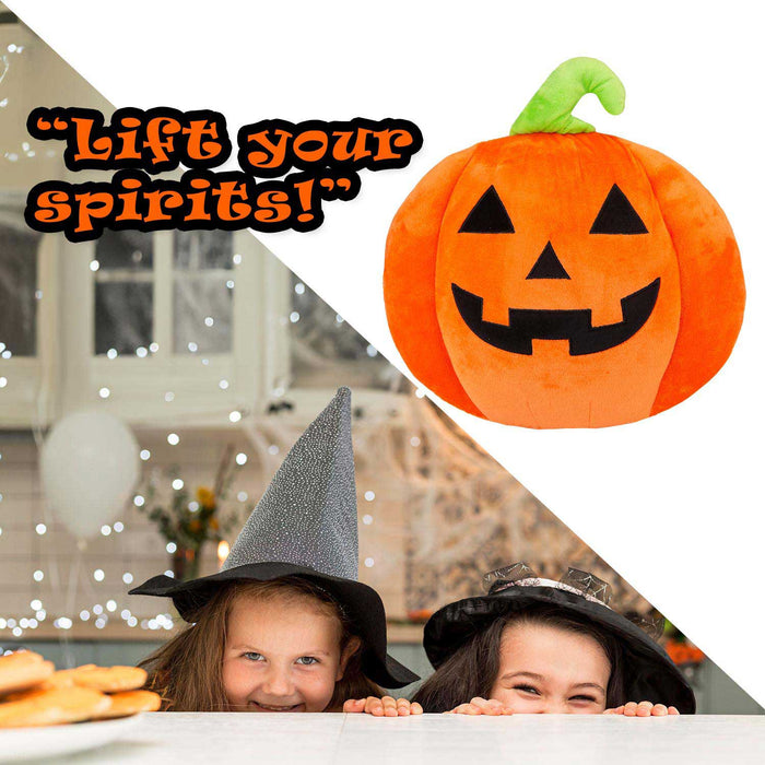 Pumpkin Wall Decoration Halloween Themed 34cm x 34cm Orange X 1