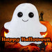 Ghost Wall Decoration Halloween Themed Plush 45cm x 44cm White X 1