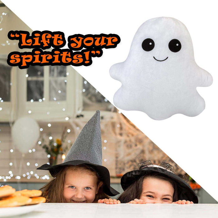 Ghost Wall Decoration Halloween Themed Plush 45cm x 44cm White X 1