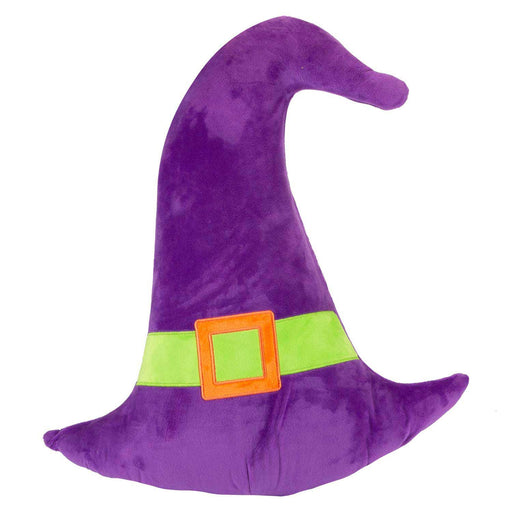 Witch Wall Decoration Halloween Themed Plush 49cm x 46cm Purple X 1