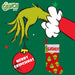 Grinch Christmas Stocking  40cm x 26cm White Cuff Multi Grinch X 1