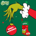 Grinch Christmas Stocking  40cm x 26cm Green Cuff  Grinch In Hat X 1