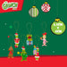 Grinch Christmas Tree Hanging 3D Decoration  6.5 x 4cm Variety 6 Pack