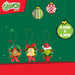 Grinch Christmas Tree Hanging 3D Decoration  8.5 x 6.5cm 3 Pack