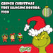 Grinch Christmas Tree Hanging 3D Decoration  8.5 x 6.5cm Variety X 3 Pack