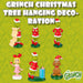 Grinch Christmas Tree Hanging 3D Decoration  8cm x 3cm  X 6 Pack