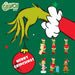 Grinch Christmas Tree Hanging 3D Decoration  8cm x 3cm Variety X 6 Pack