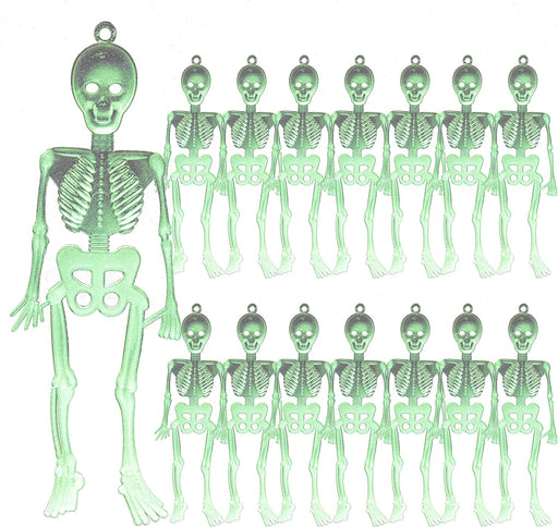 Halloween Hanging Skeletons Set - Terrifying Glow In The Dark Decorations