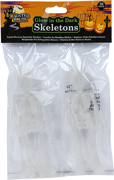 Halloween Hanging Skeletons Set - Terrifying Glow In The Dark Decorations