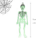 Halloween Hanging Skeletons Set - Terrifying Glow In The Dark Decorations