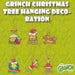 Grinch Christmas Tree Hanging 3D Decoration  8cm x 6cm X 6 Pack