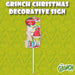 Grinch Christmas Decorative Sign Naughty or Nice 18 Pack