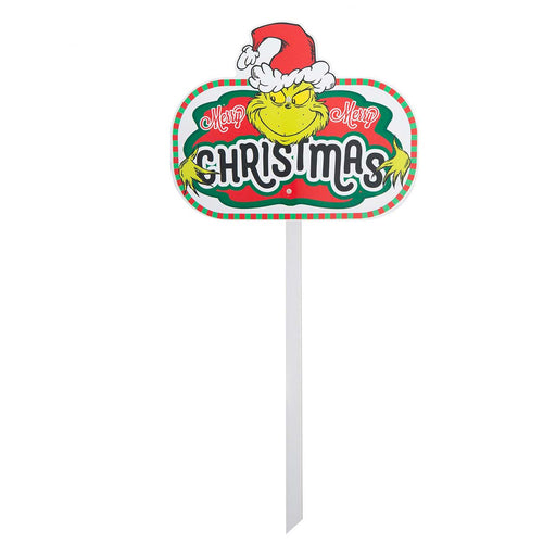 Grinch Christmas Decorative Sign Merry 24 Pack