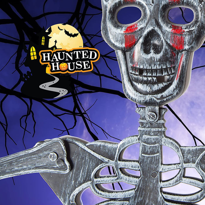 Halloween Hanging Skeleton Large- Terrifying Detailed Decoration