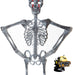 Halloween Hanging Skeleton Large- Terrifying Detailed Decoration Spooky 1. 2m
