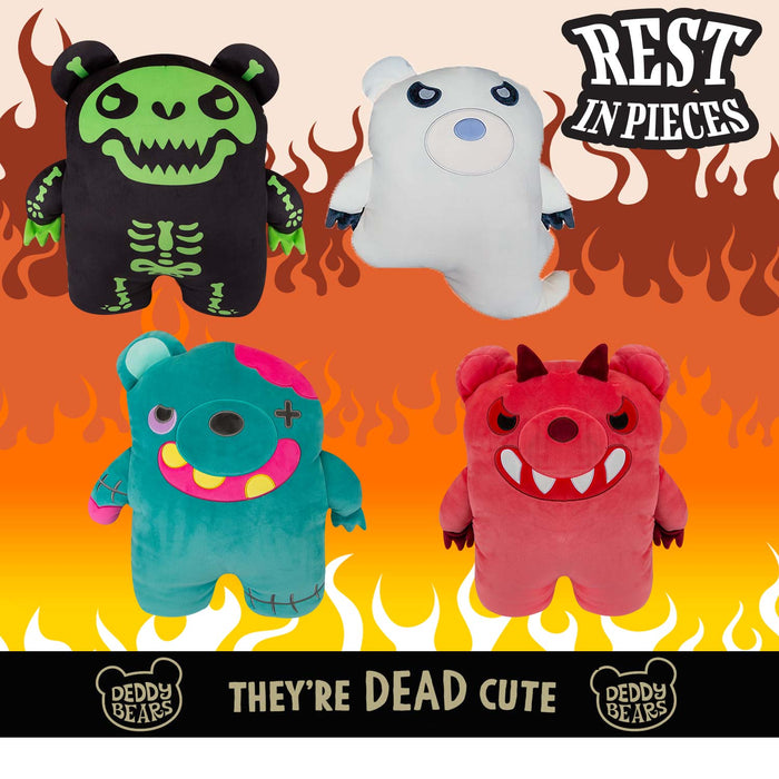 Deddy Bears Zombear Soft Toy 40cm x 40cm x 13cm X 1