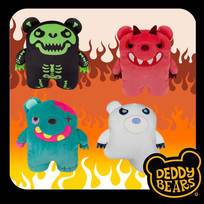 Deddy Bears Zombear Soft Toy 40cm   40cm x 13cm Blue X 1