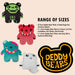 Deddy Bears Bones Soft Toy 40cm  40cm x 13cm Black X 1