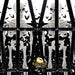 Halloween Hanging Skeleton Caged - Terrifying Detailed Decoration Spooky 41cm