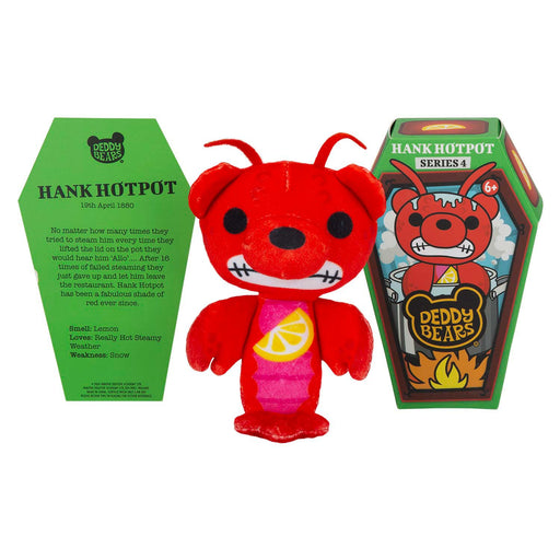 Deddy Bears Hank Hotpot Soft Toy 14cm x 15cm x 8cm X 1