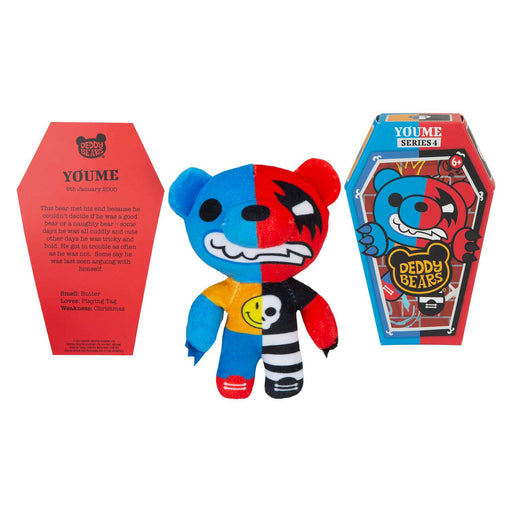Deddy Bears Youme Soft Toy 14cm x 15cm x 8cm X 1