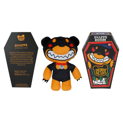 Deddy Bears Snapps Soft Toy 14cm x 15cm x 8cm X 1