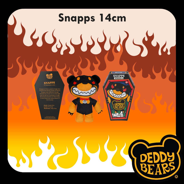 Deddy Bears Snapps Soft Toy 14cm x 15cm x 8cm X 1
