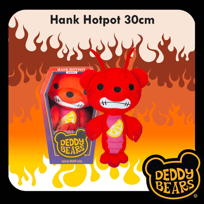 Deddy Bears Hank Hotpot Soft Toy 30cm x 12.8cm X 1