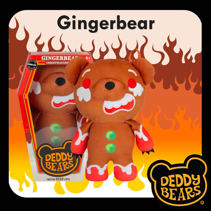 Deddy Bears Gingerbear Soft Toy 30cm x 12.8cm X 1
