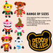 Deddy Bears Blitzer Soft Toy 14cm  15cm x 8cm Brown X 1