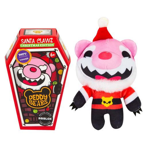 Deddy Bears Santa Clawz Soft Toy 14cm x 15cm x 8cm X 1