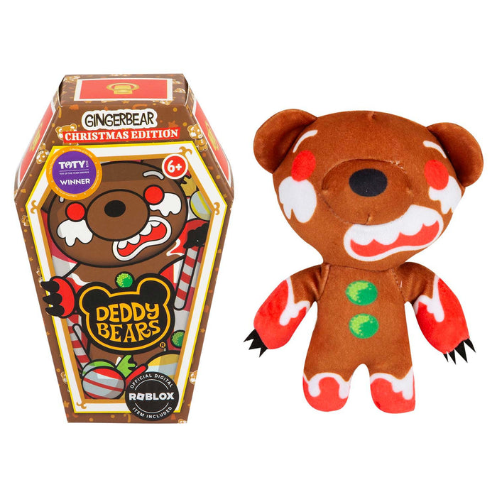 Deddy Bears Gingerbear Soft Toy 14cm x 15cm x 8cm X 1