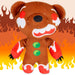 Deddy Bears Gingerbear Soft Toy 14cm x 15cm x 8cm X 1