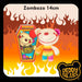 Deddy Bears Zombozo Soft Toy 14cm x 15cm x 8cm X 1