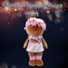 Christmas Standing Gingerbread Girl Decoration 57cm x 32cm Pink X 1