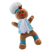 Christmas Standing Gingerbread Boy Decoration 43cm x 23cm Blue X 1