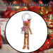 Christmas Gingerbread Door Hannger Decoration 57cm x 23cm White X 1