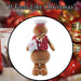 Christmas Gingerbread Man Decoration 48cm x 27cm Red X 1