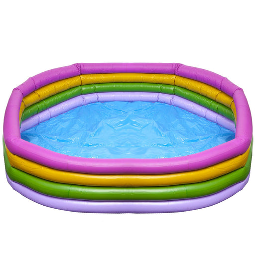 Giant 4 Ring Paddling Pool (1.8m X 35cm)