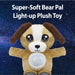 Dog Plush Sky Projector Night Light 9"