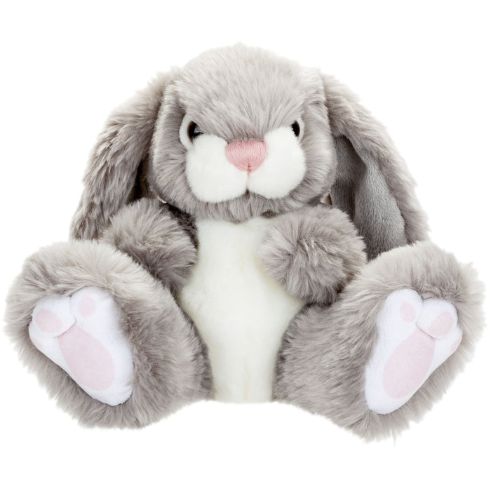 Grey Bunny 20cm Plush Milly Rabbit Lifelike Premium Fluffy Toy