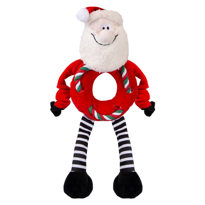 Christmas Santa Pet Toy Gift Idea 45.5cm x 20cm Red X 1
