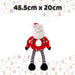 Christmas Santa Pet Toy Gift Idea 45.5cm x 20cm Red X 1