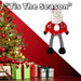 Christmas Santa Pet Toy Gift Idea 45.5cm x 20cm Red X 1