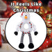 Christmas Snowman Pet Toy Gift Idea 45.5cm x 20cm White X 1