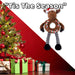 Christmas Reindeer Pet Toy Gift Idea 45.5cm x 20cm Brown X 1