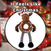 Christmas Reindeer Pet Toy Gift Idea 45.5cm x 20cm Brown X 1