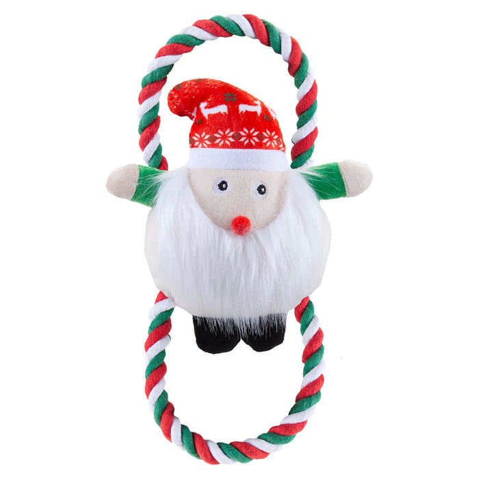 Christmas Santa Pet Toy Gift Idea 46.5cm x 20cm Red X 1